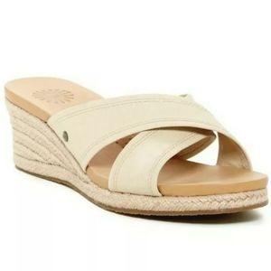 UGG Australia Gwyn Espadrille Wedge Sandals Slides